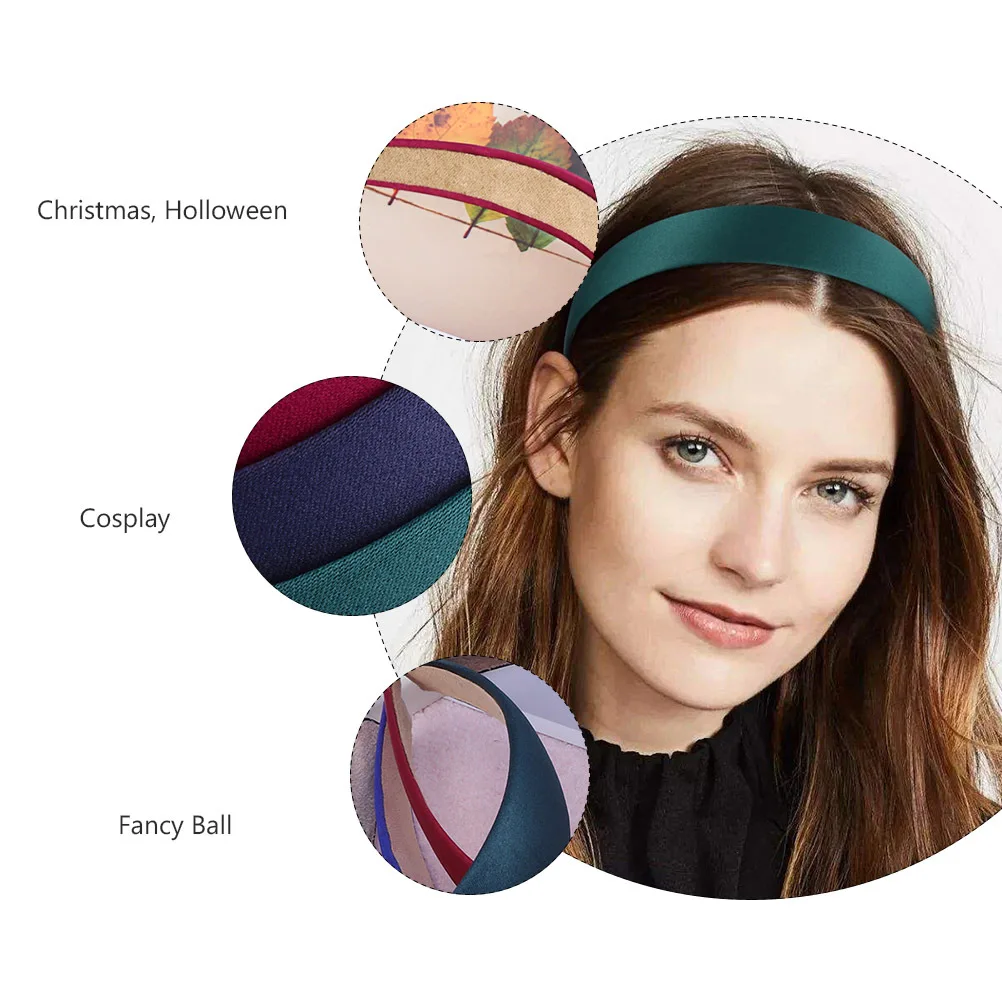5Pcs Solid Color Fabric Hair Clip Elegant Wide Brimmed Headband for Women Party Wedding Daily Wear Fashion Hair Accessory
5Pcs Solid Color Fabric Hair Clip Elegant Wide Brimmed Headband for Women Party Wedding Daily Wear Fashion Hair Accessory