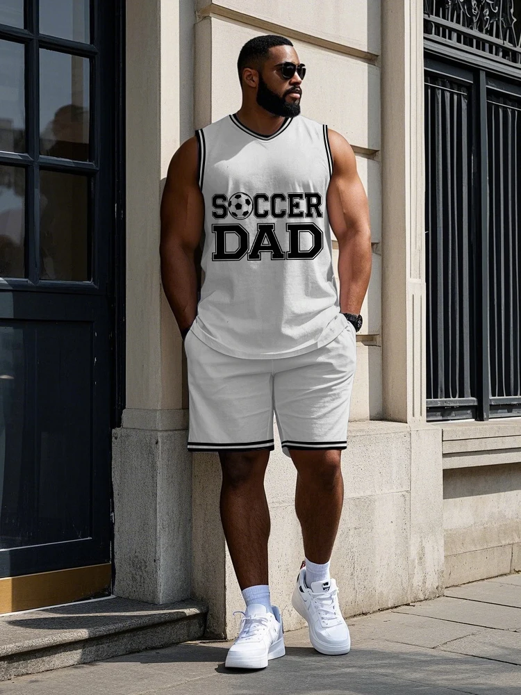 Biggmans Casual Big & Tall SOCCER Простая одежда с надписью Баскетбольный жилет и шорты с принтом Мужской комплект из двух предметов большого размера Новый
Biggmans Casual Big & Tall SOCCER Простая одежда с надписью Баскетбольный жилет и шорты с принтом Мужской комплект из двух предметов большого размера Новый