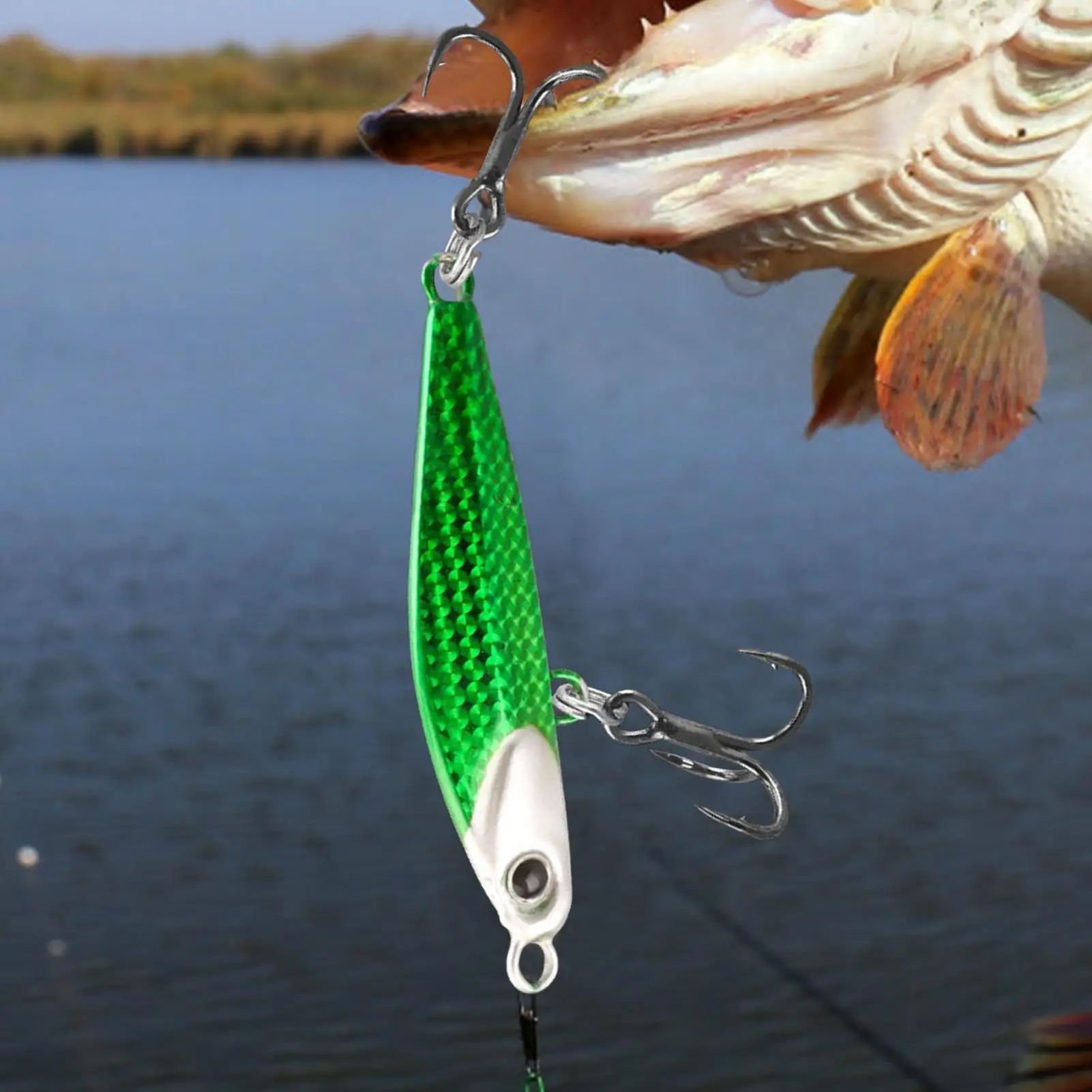 Рыболовные приманки для окуня, 4 шт., металлические реалистичные рыболовные приманки, имитация металлических приманок для соленой воды, пресной воды, льда, озера, реки
Рыболовные приманки для окуня, 4 шт., металлические реалистичные рыболовные приманки, имитация металлических приманок для соленой воды, пресной воды, льда, озера, реки