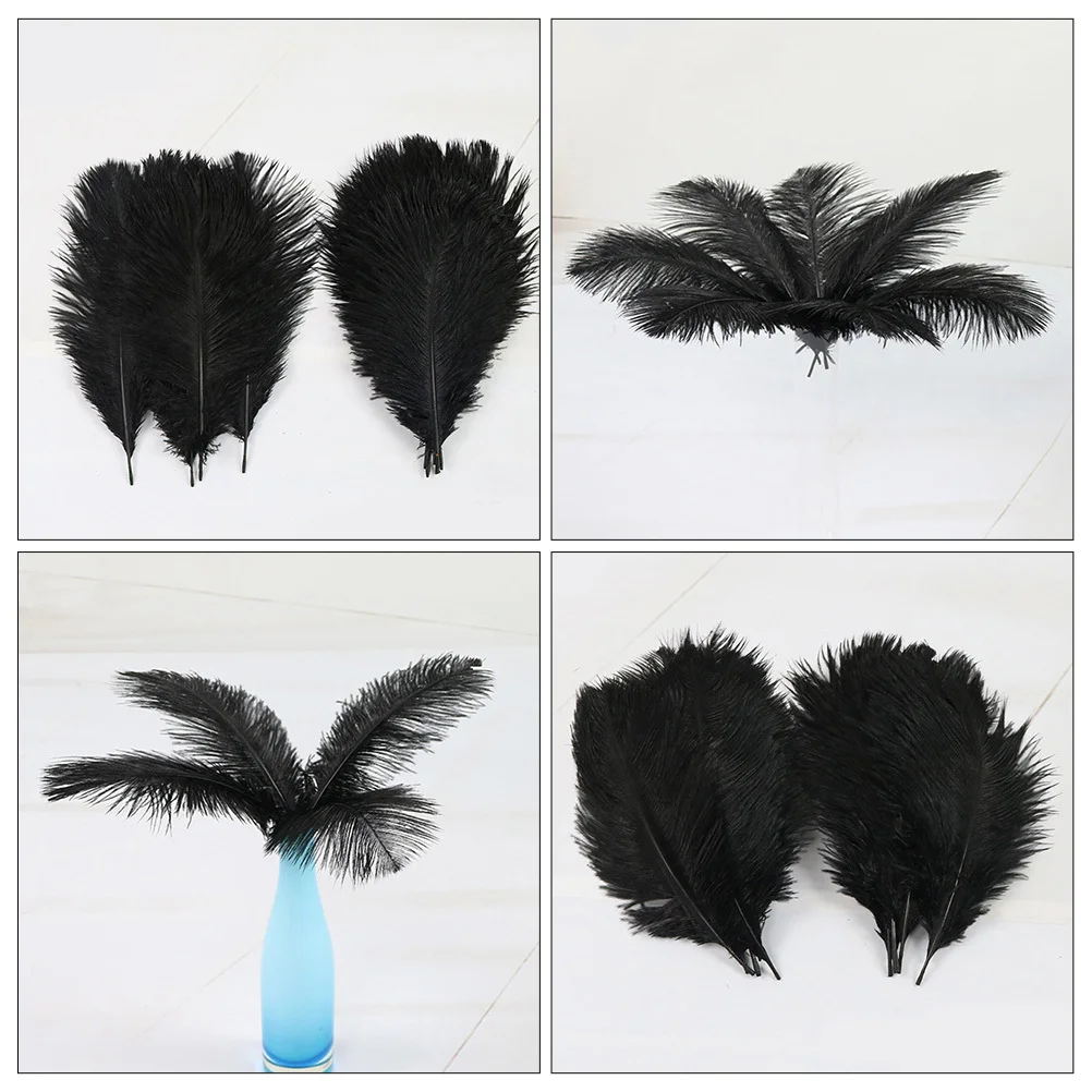20Pcs Ostrich Black Natural Plumes Home Wedding Party Decoration Vase Floral Arrangement Craft DIY Ostrich Plumes
20Pcs Ostrich Black Natural Plumes Home Wedding Party Decoration Vase Floral Arrangement Craft DIY Ostrich Plumes