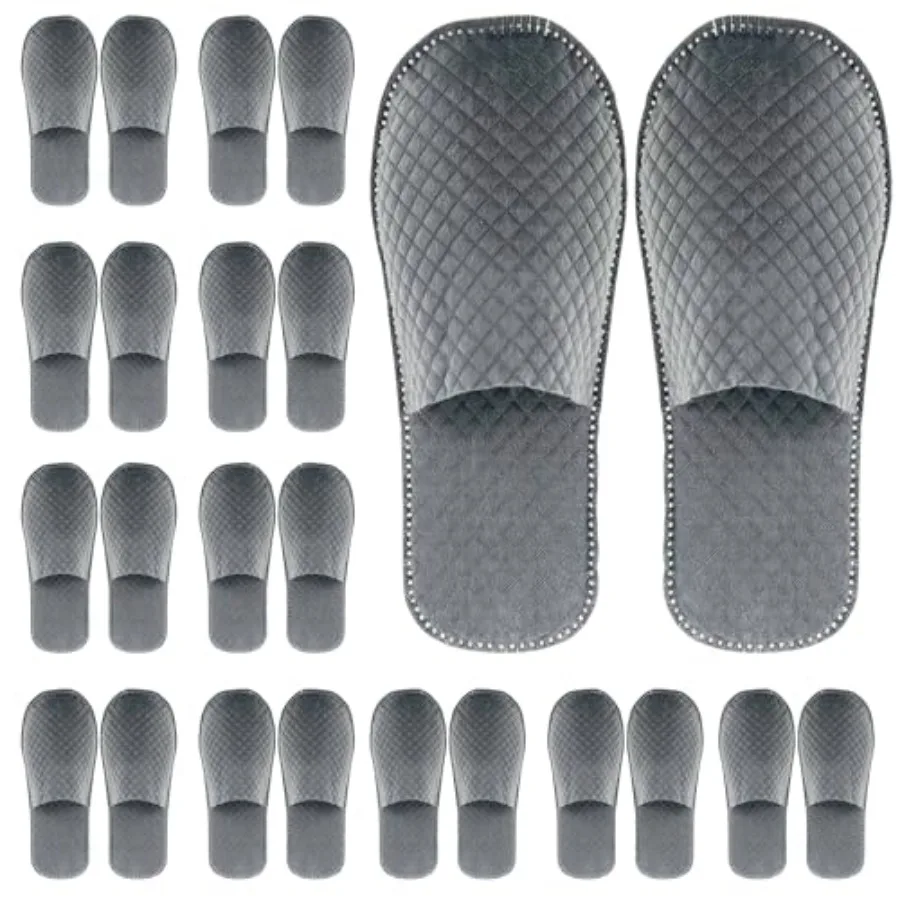 16 Pairs Disposable Travel Slippers For Women, Hotel Slippers Individually Wrapped, Disposable Slippers For Guests, House Slipp
16 Pairs Disposable Travel Slippers For Women, Hotel Slippers Individually Wrapped, Disposable Slippers For Guests, House Slipp