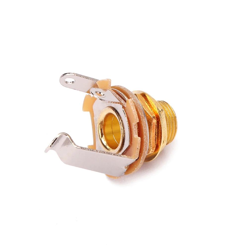10 PCS Golden Jack Female Socket Guitar Plate Output Endpin Bass Parts Pickup Replacement
10 PCS Golden Jack Female Socket Guitar Plate Output Endpin Bass Parts Pickup Replacement