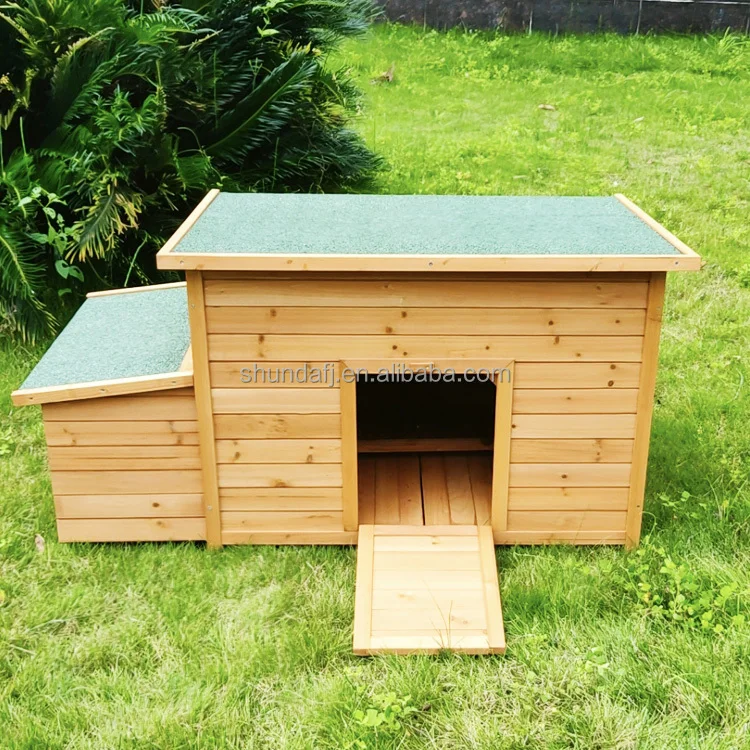 Custom SDC007 Outdoor Wooden Chicken Coop All Seasons Windproof Pet House With Asphalt Roof Removable Tray Ramp Nesting Box
Custom SDC007 Outdoor Wooden Chicken Coop All Seasons Windproof Pet House With Asphalt Roof Removable Tray Ramp Nesting Box