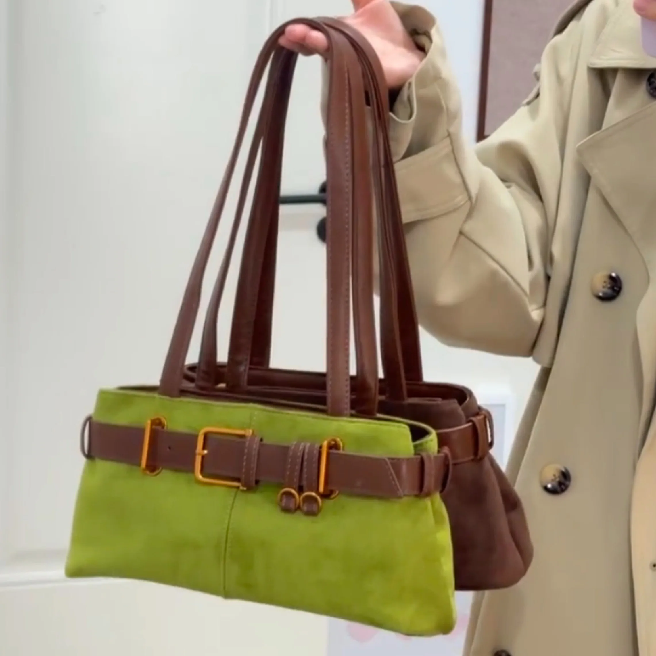 Корейская матовая женская сумка через плечо Faion, сумка в стиле ретро, пригородная французская сумка для хлеба, мягкая искусственная кожа, квадратная авпа
Корейская матовая женская сумка через плечо Faion, сумка в стиле ретро, пригородная французская сумка для хлеба, мягкая искусственная кожа, квадратная авпа