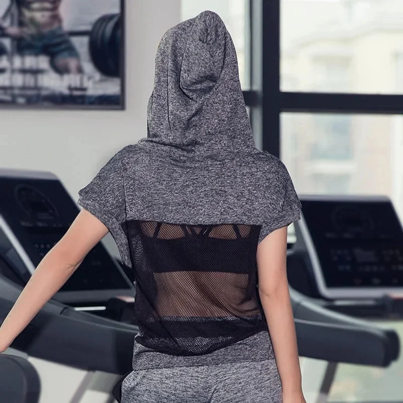 Women's Mesh Yoga Shirt Sexy Sleeveless T-Shirt Sport Top Blouse Cover Up Quick Dry Gym Clothes Running Fitness Tank Sportwear
Women's Mesh Yoga Shirt Sexy Sleeveless T-Shirt Sport Top Blouse Cover Up Quick Dry Gym Clothes Running Fitness Tank Sportwear