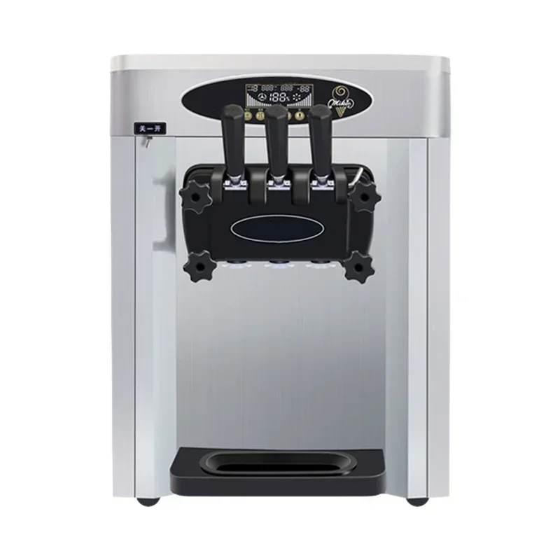 Brand-new 36-42L/H Ice Cream Machine Commercial Desktop Small Automatic Cone Ice Cream Machine Three-color Sundae Machine
Brand-new 36-42L/H Ice Cream Machine Commercial Desktop Small Automatic Cone Ice Cream Machine Three-color Sundae Machine