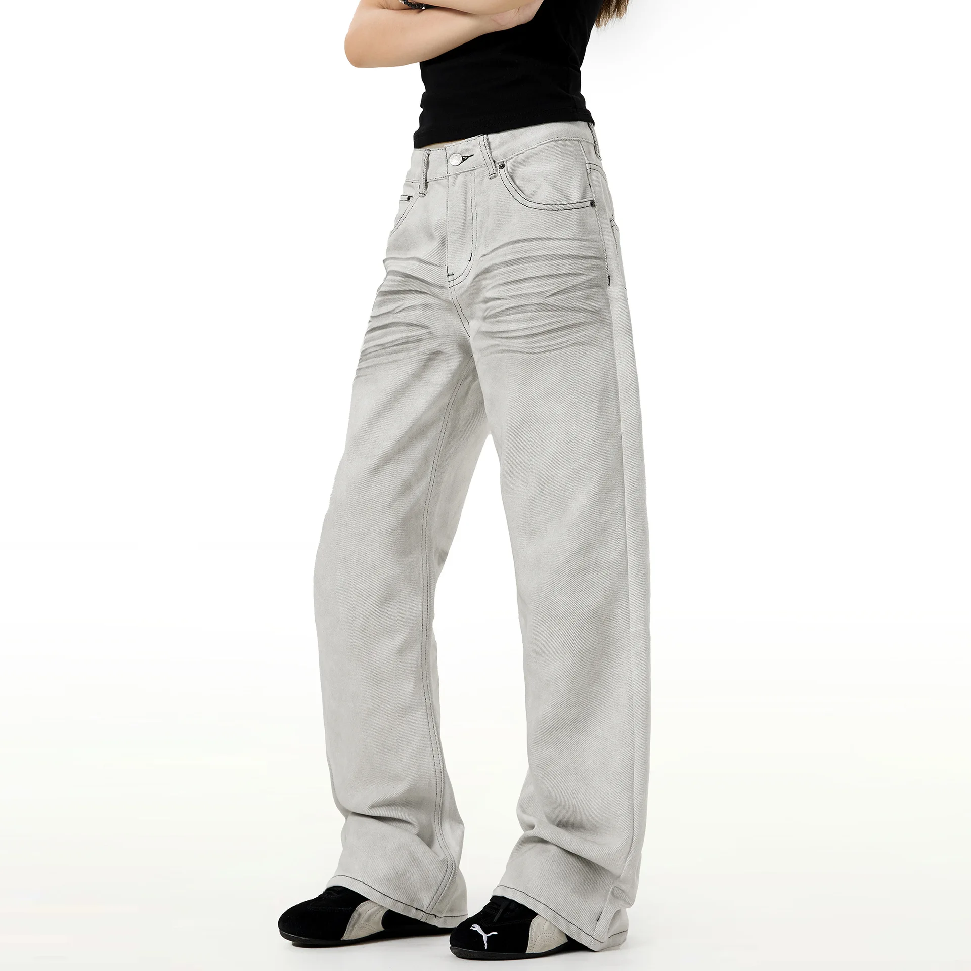 Женские джинсы OR FL в стиле ретро с грязным крашением и старением кота, джинсы с микродинамиком, усырь для самосовершенствования, стройные модные брендовые брюки
Женские джинсы OR FL в стиле ретро с грязным крашением и старением кота, джинсы с микродинамиком, усырь для самосовершенствования, стройные модные брендовые брюки