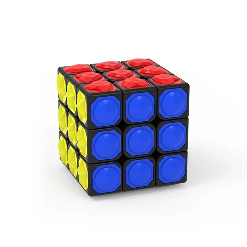 3x3x3 Tactile Convex Surface Magico Cubo 3x3 Cube Magic Cube Twisty Puzzle Cube Toy For Kids Children Magic Cube
3x3x3 Tactile Convex Surface Magico Cubo 3x3 Cube Magic Cube Twisty Puzzle Cube Toy For Kids Children Magic Cube