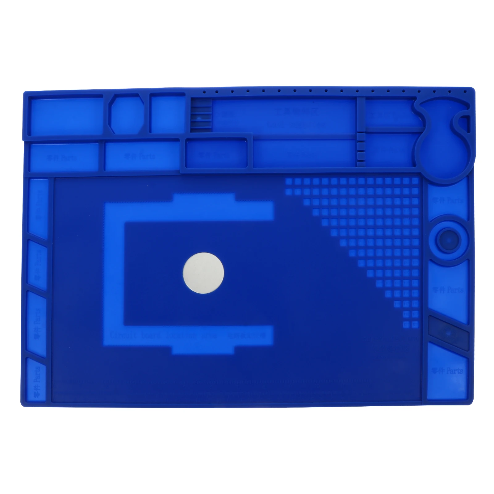 Silicone Insulation Work Mat Heat-Resistant Anti-slip Magnetic Electronics Repair Pad Soldering Desktop Welding Station
Silicone Insulation Work Mat Heat-Resistant Anti-slip Magnetic Electronics Repair Pad Soldering Desktop Welding Station