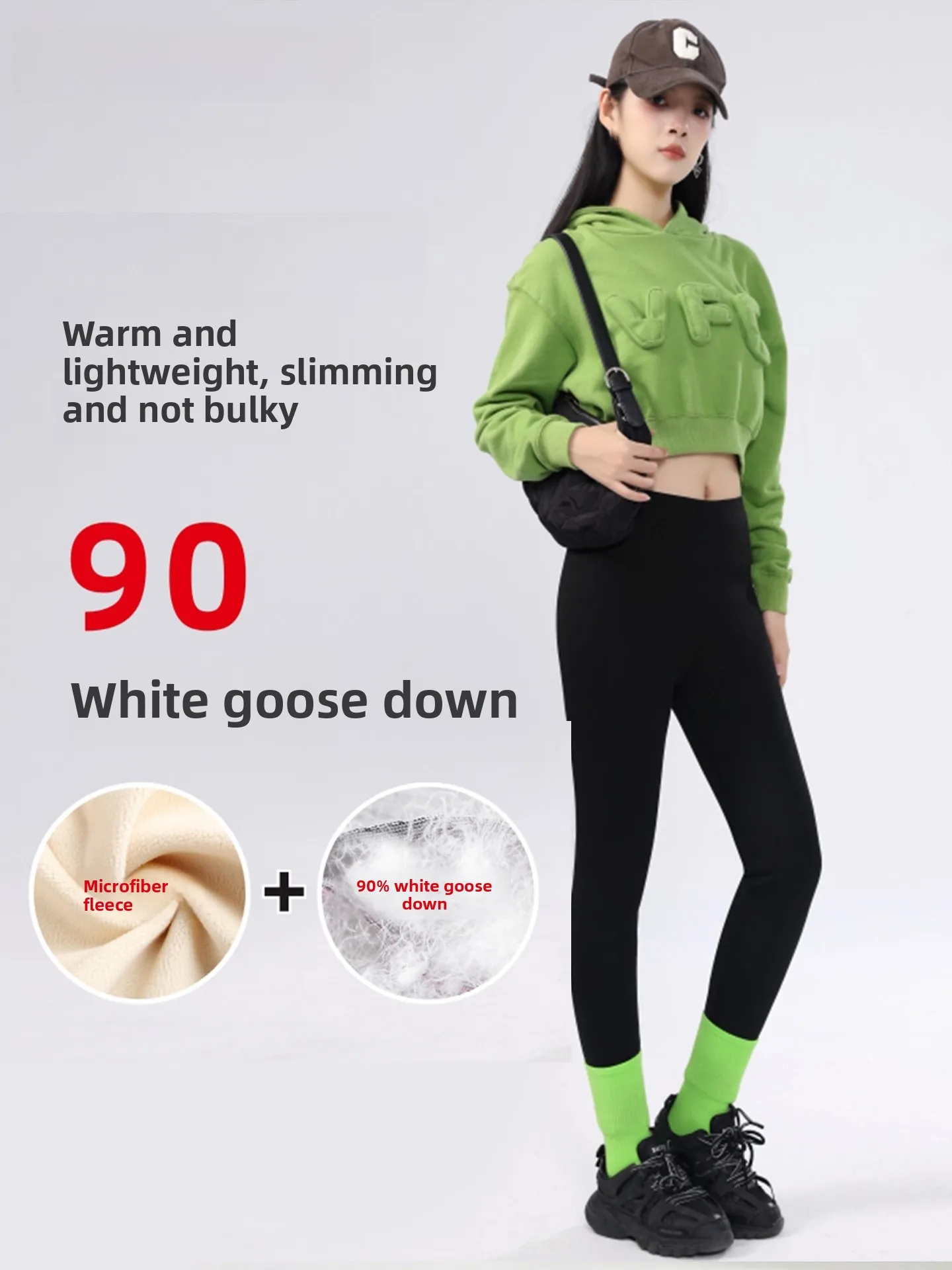 La Chapelle Faion Goose down Yoga Pants Women's Thiened Fce High Waist Long Trousers Warm Butt Lifting ark Pants
La Chapelle Faion Goose down Yoga Pants Women's Thiened Fce High Waist Long Trousers Warm Butt Lifting ark Pants