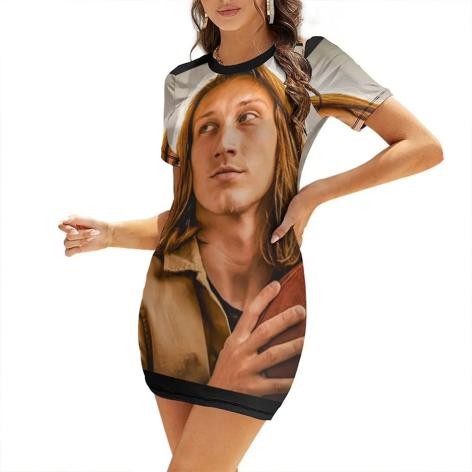 Trevor Lawrence Short-Sleeved Dress women dresses Cocktail of dresses women's luxury party dress Party dresses for women
Trevor Lawrence Short-Sleeved Dress women dresses Cocktail of dresses women's luxury party dress Party dresses for women