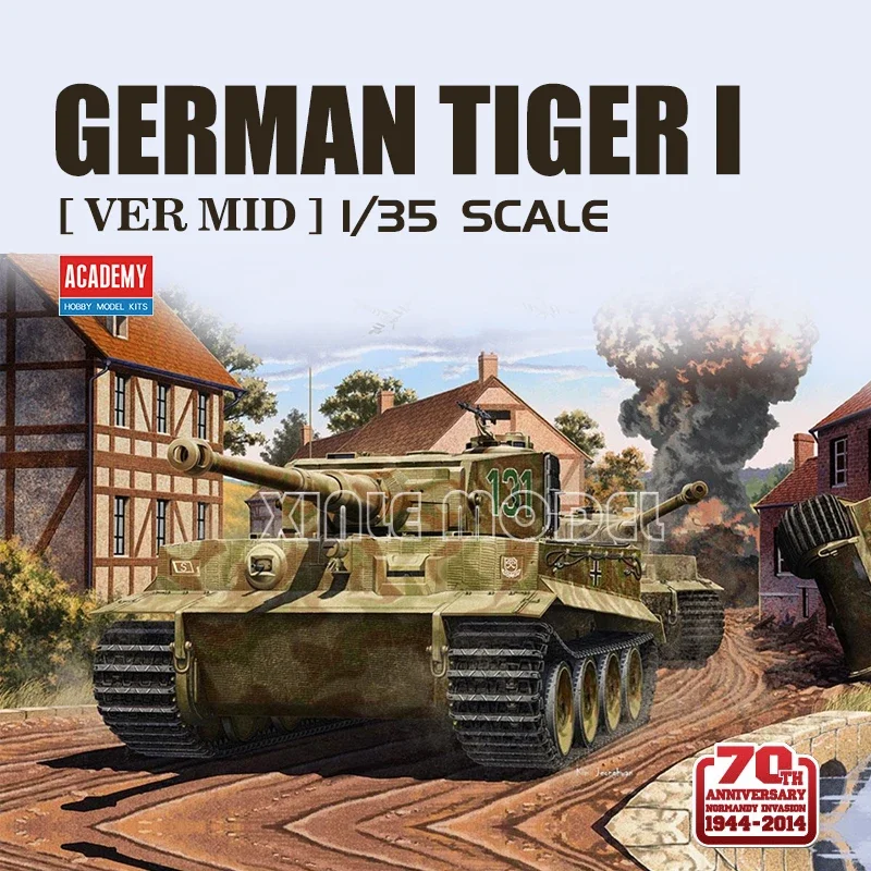 Academy 1/35 13287 Tiger Heavy Tank Mid-term Production Special Edition Scale Model Kit
Academy 1/35 13287 Tiger Heavy Tank Mid-term Production Special Edition Scale Model Kit