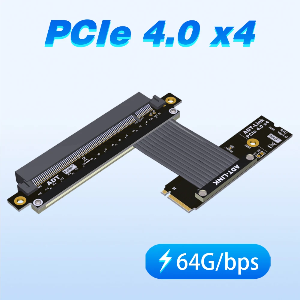 Адаптер-удлинитель M.2 NVMe на PCI Express 4,0x16, джампер для видеокарт с графическим процессором, с кабелем питания Sata, 64 ГБ/bps, PCI-e 16x
Адаптер-удлинитель M.2 NVMe на PCI Express 4,0x16, джампер для видеокарт с графическим процессором, с кабелем питания Sata, 64 ГБ/bps, PCI-e 16x