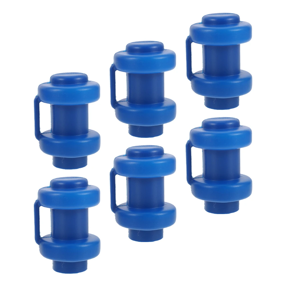 6 Pcs Trampoline Rod Caps Durable Plastic Parts Protective Cover for Enclosure Connection Fixing Mesh Long Lasting Use
6 Pcs Trampoline Rod Caps Durable Plastic Parts Protective Cover for Enclosure Connection Fixing Mesh Long Lasting Use