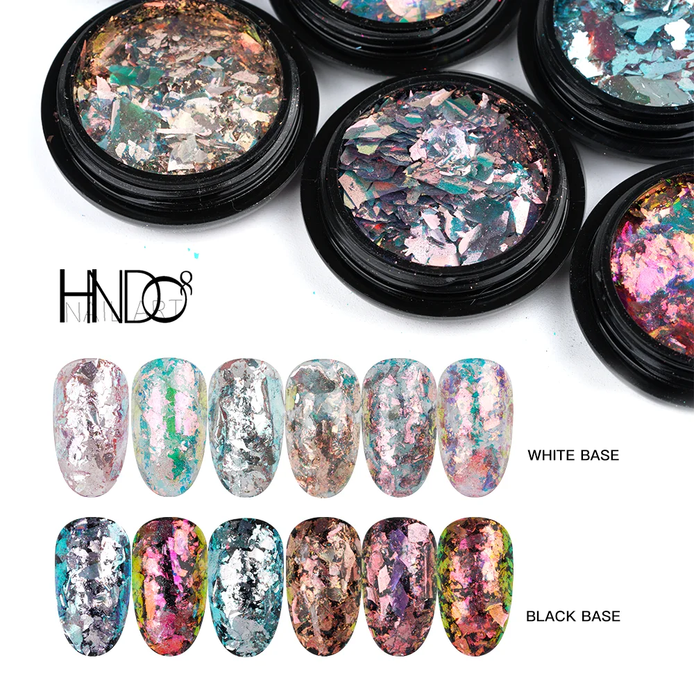 HNDO 6 Colors Sparkle Nail Sequins Opal Powder Irregular Aurora Flakes Glitter Manicure Shimmer Design DIY WN Series Wholesale
HNDO 6 Colors Sparkle Nail Sequins Opal Powder Irregular Aurora Flakes Glitter Manicure Shimmer Design DIY WN Series Wholesale