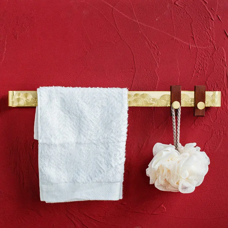 Premium Brass Towel Rack Simple Bathroom Towel Bar No Drill Wall Mounted Single Rod Holder for Toilet Shower Room Storage Rack
Premium Brass Towel Rack Simple Bathroom Towel Bar No Drill Wall Mounted Single Rod Holder for Toilet Shower Room Storage Rack