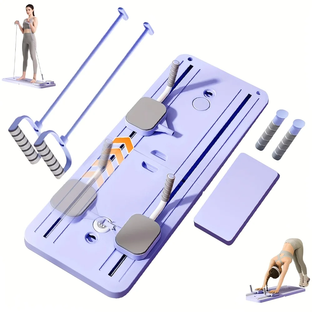 Commercial Home Foldable Pilates Board Reformer Abdominal Core Trainer Ab Exercise Abs Roller Workout Equipment
Commercial Home Foldable Pilates Board Reformer Abdominal Core Trainer Ab Exercise Abs Roller Workout Equipment