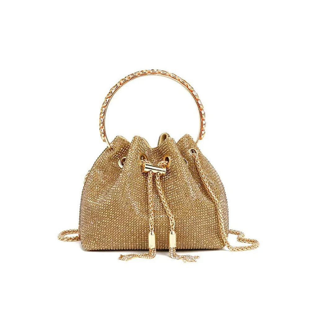 Sac À Bandoulière À Cordon Orné De Strass Scintillants Sac À Main Seau Multifonctionnel Sac À Main Formel Pour Les Déplacement
Sac À Bandoulière À Cordon Orné De Strass Scintillants Sac À Main Seau Multifonctionnel Sac À Main Formel Pour Les Déplacement