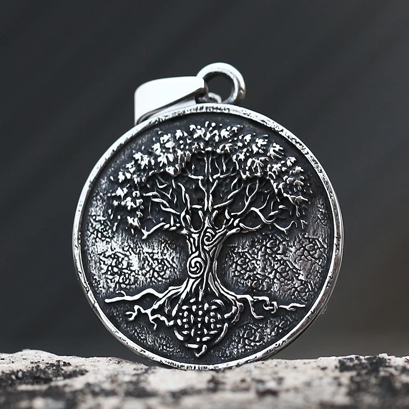 2024 New Vintage Stainless Steel Tree Of Life Pendant Necklace For Girl Boy Trendy Viking Jewelry Dropshipping Couple Gift
2024 New Vintage Stainless Steel Tree Of Life Pendant Necklace For Girl Boy Trendy Viking Jewelry Dropshipping Couple Gift