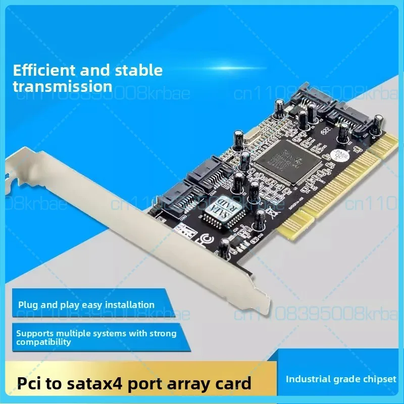 2 шт. карты расширения PCI для 4-портового RAID-контроллера SATA, поддерживающие жесткие диски до 3 ТБ, чипсет SIL3114
2 шт. карты расширения PCI для 4-портового RAID-контроллера SATA, поддерживающие жесткие диски до 3 ТБ, чипсет SIL3114