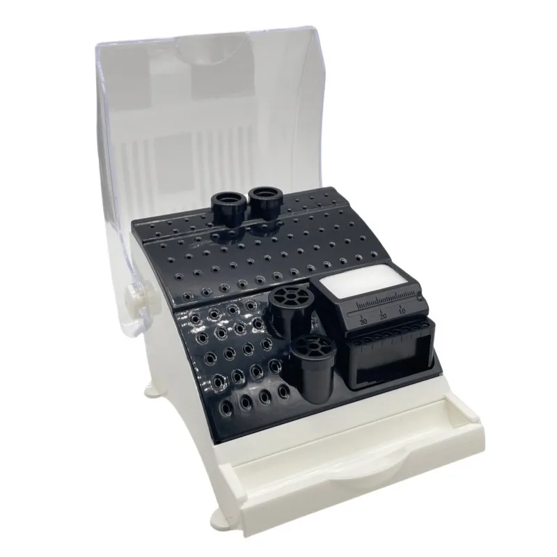 2025 New type Dental Burs Box with Drawer 142Holes Bur Block Holder Sterilizer Case Disinfection Box Holder for Dental Handpiece
2025 New type Dental Burs Box with Drawer 142Holes Bur Block Holder Sterilizer Case Disinfection Box Holder for Dental Handpiece