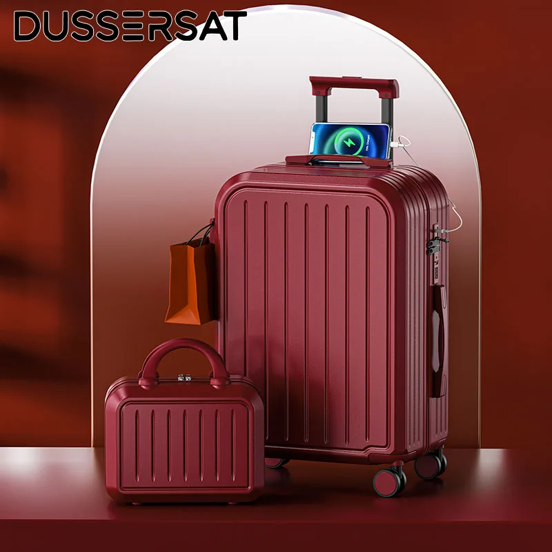 Suitcase Travel Suitcase Fashion Enterprise Suitcase Compact 20 22 24 26 28-inch Lightweight Carrier Roller Suitcase
Suitcase Travel Suitcase Fashion Enterprise Suitcase Compact 20 22 24 26 28-inch Lightweight Carrier Roller Suitcase