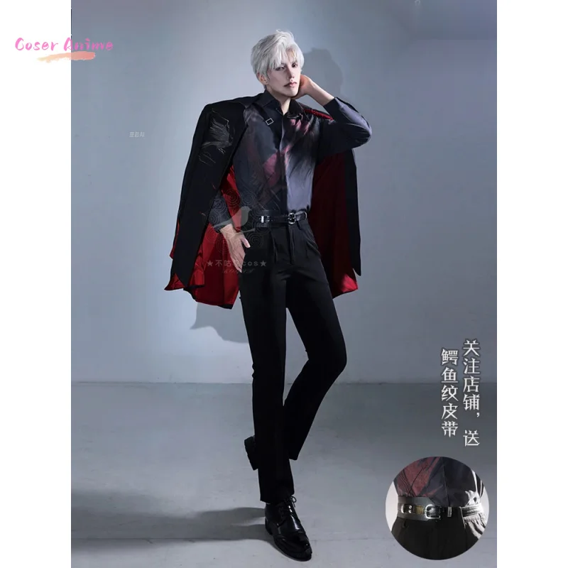 Coser Sylus Cosplay Costume Game Love and Deepspace Uniform Halloween Carnival Party Christmas Play Role Clothes Clothing
Coser Sylus Cosplay Costume Game Love and Deepspace Uniform Halloween Carnival Party Christmas Play Role Clothes Clothing