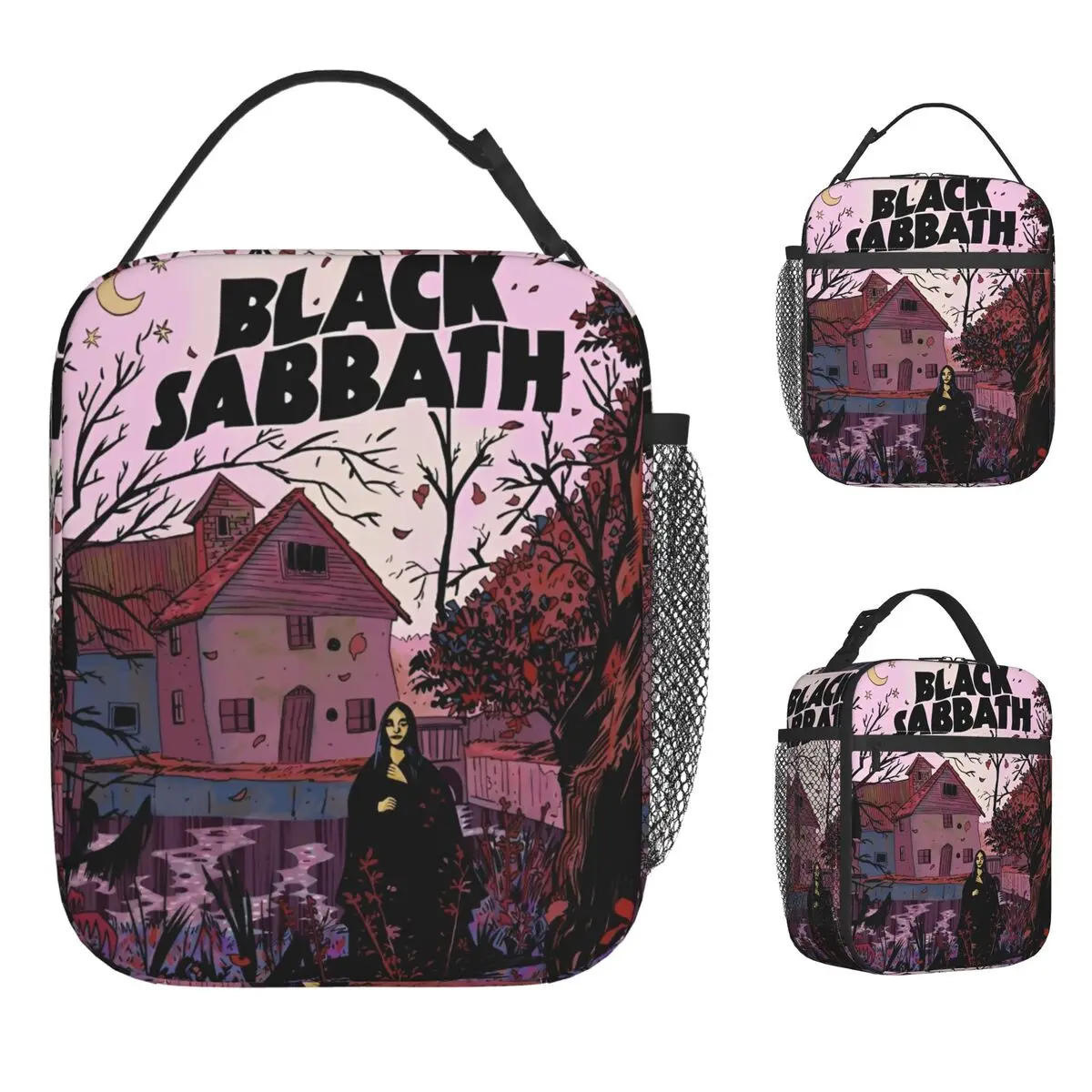 Black Sabbath Band Lunch Bag Retro Lunch Box School Portable Zipper Thermal Lunch Bags For Girls Oxford Print Cooler Bag
Black Sabbath Band Lunch Bag Retro Lunch Box School Portable Zipper Thermal Lunch Bags For Girls Oxford Print Cooler Bag