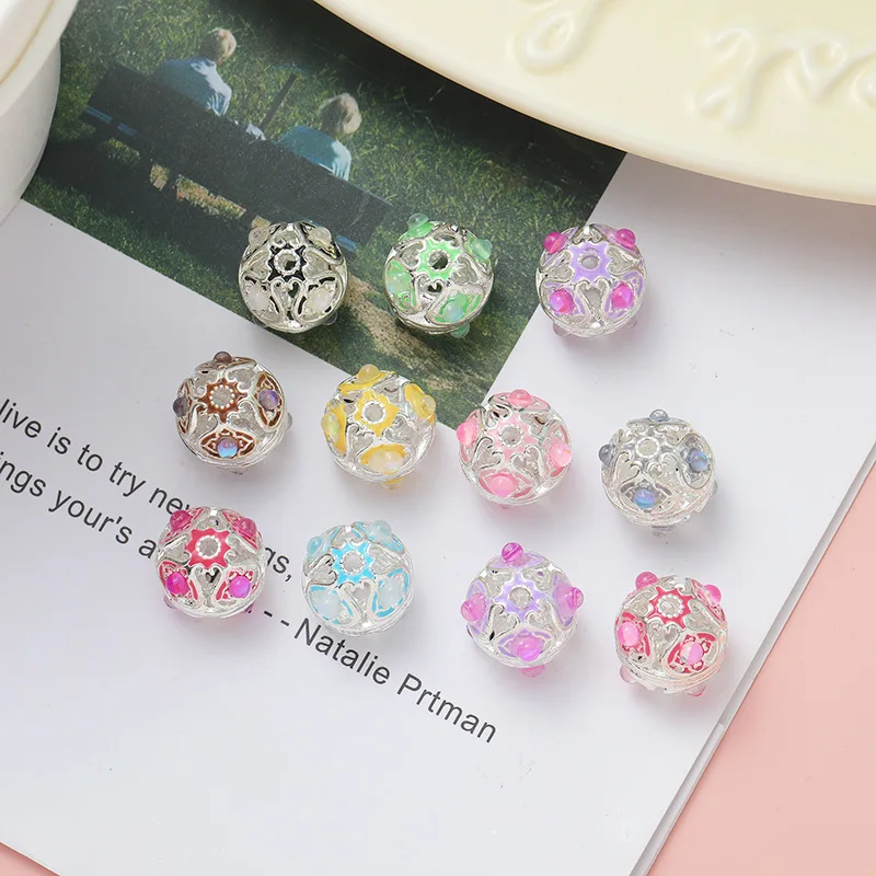 Newest 15pcs 16mm Enamel Alloy Oil Drop Resin Cat Eye Paved Metal Jewelry Beads Fit Bracelet Necklace Earring Ornament Pen DIY
Newest 15pcs 16mm Enamel Alloy Oil Drop Resin Cat Eye Paved Metal Jewelry Beads Fit Bracelet Necklace Earring Ornament Pen DIY