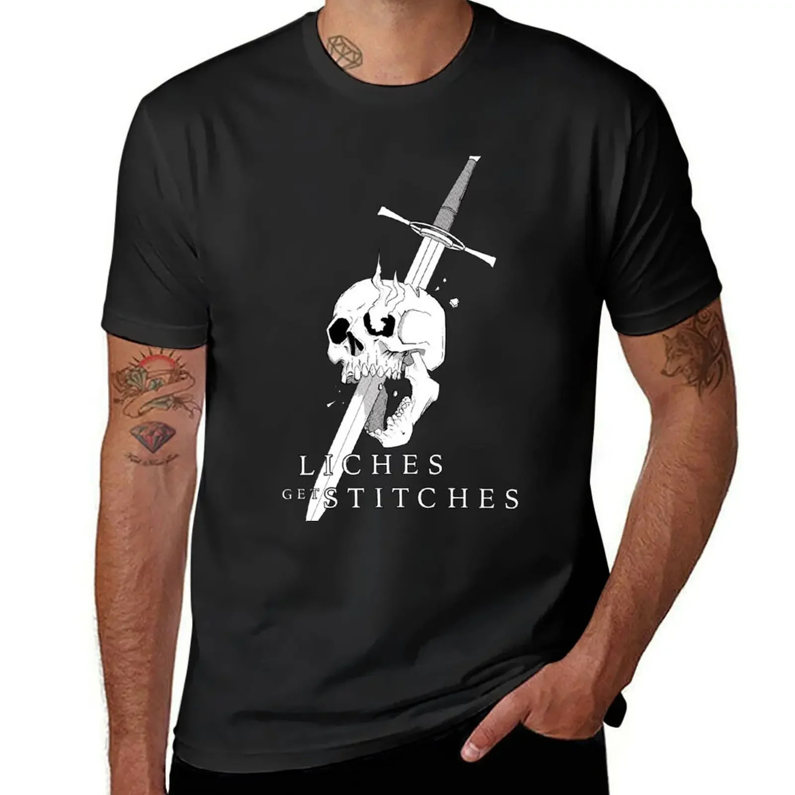 Liches Get Stiches (Half-toned) T-Shirt graphic t shirt vintage anime stuff summer clothes cheap stuff luxury clothes men
Liches Get Stiches (Half-toned) T-Shirt graphic t shirt vintage anime stuff summer clothes cheap stuff luxury clothes men