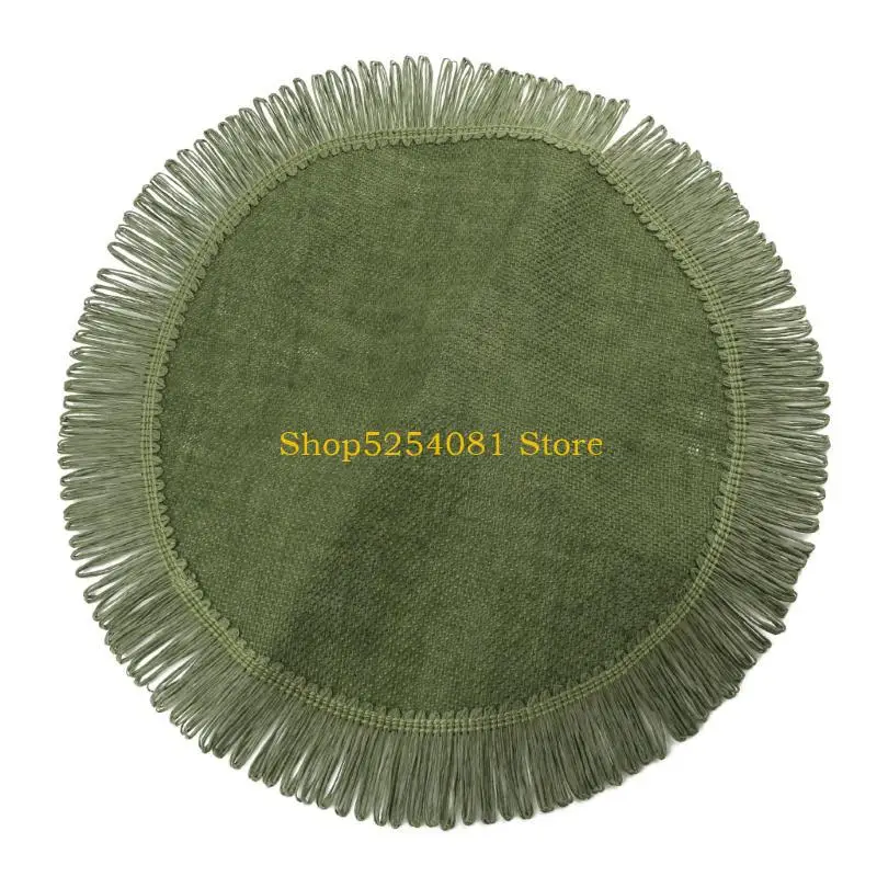 AXYC Round Tassel Placemats Kitchen Jute Table Mats Insulated Placemat Non-Slip Dining Table Mats Washable Place Mats
AXYC Round Tassel Placemats Kitchen Jute Table Mats Insulated Placemat Non-Slip Dining Table Mats Washable Place Mats