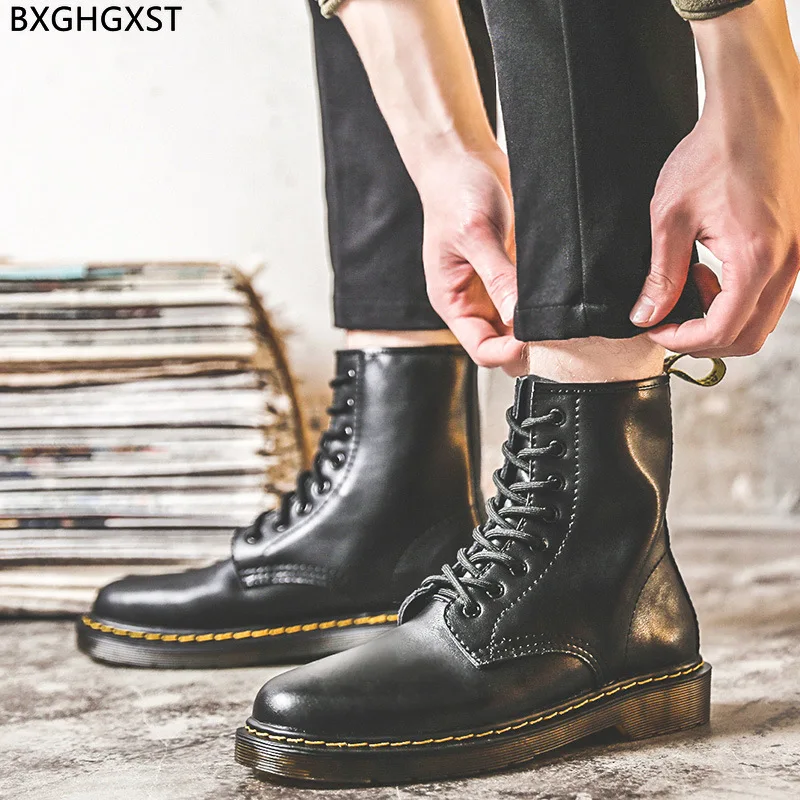 Snow Boots Men Casual Shoes Black Motorcycle Boots Man Leather Boots for Men Male Winter Shoes for Man 2024 Chaussure De Homme
Snow Boots Men Casual Shoes Black Motorcycle Boots Man Leather Boots for Men Male Winter Shoes for Man 2024 Chaussure De Homme