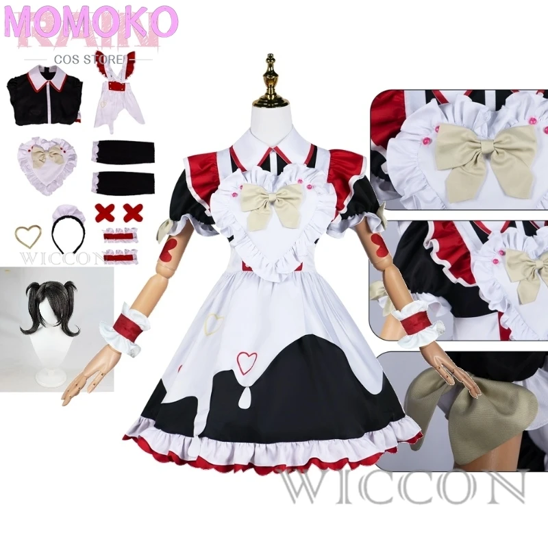 NEEDY GIRL OVERDOSE Game Rain AmaSachi With Black Dress Superchat Demon Angel chan's Reality Sugar Cosplay Costume Game Full Set
NEEDY GIRL OVERDOSE Game Rain AmaSachi With Black Dress Superchat Demon Angel chan's Reality Sugar Cosplay Costume Game Full Set