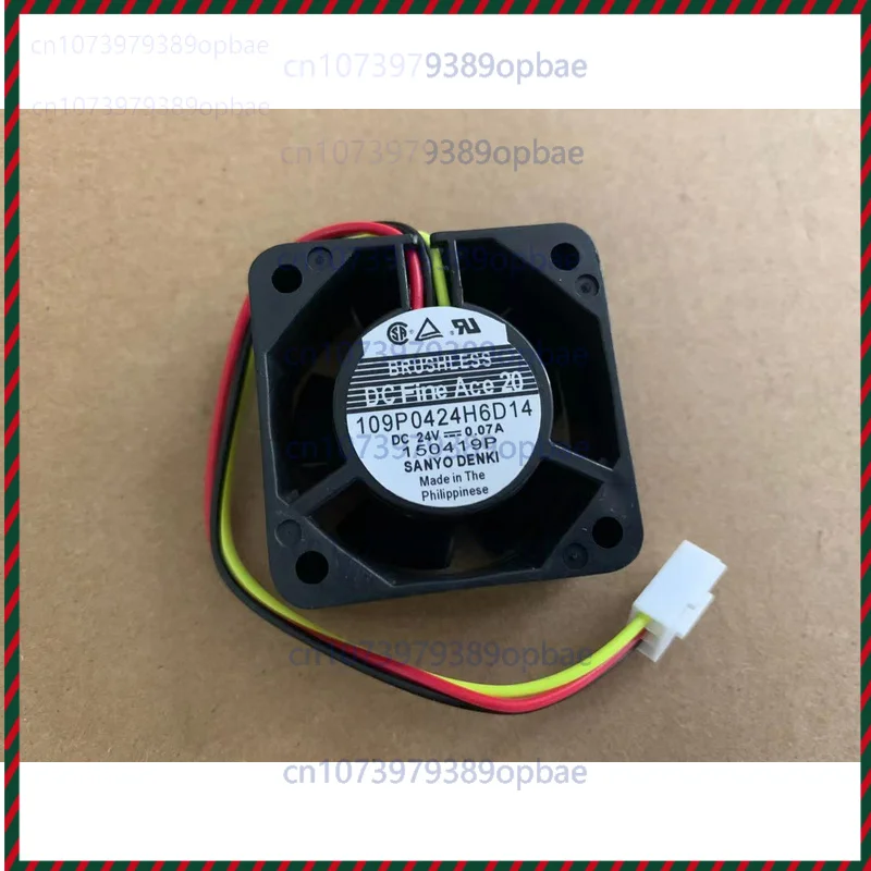 Для SANYO 109P0424H6D14 40*20 мм 24 В 0,07 А охлаждающий вентилятор 3pin
Для SANYO 109P0424H6D14 40*20 мм 24 В 0,07 А охлаждающий вентилятор 3pin