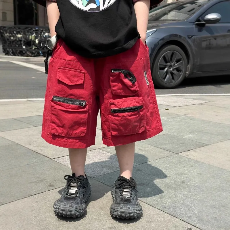 Boys' Mid Length Pants 2025 Summer Children's Clothing New Style Boys' Lightweight Korean Version Large Pocket Versatile Shorts
Boys' Mid Length Pants 2025 Summer Children's Clothing New Style Boys' Lightweight Korean Version Large Pocket Versatile Shorts