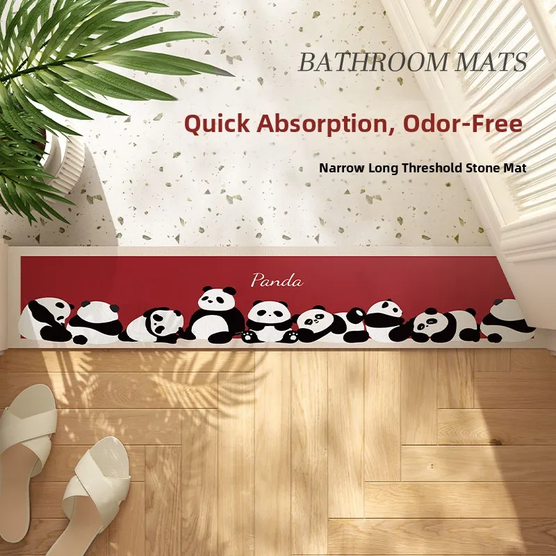 Red Panda Teold Stone Door Mat Narrow Long Absorbent Water Foot Pad Batoom Home Entrance Carpet Easy to Clean hine Wa
Red Panda Teold Stone Door Mat Narrow Long Absorbent Water Foot Pad Batoom Home Entrance Carpet Easy to Clean hine Wa