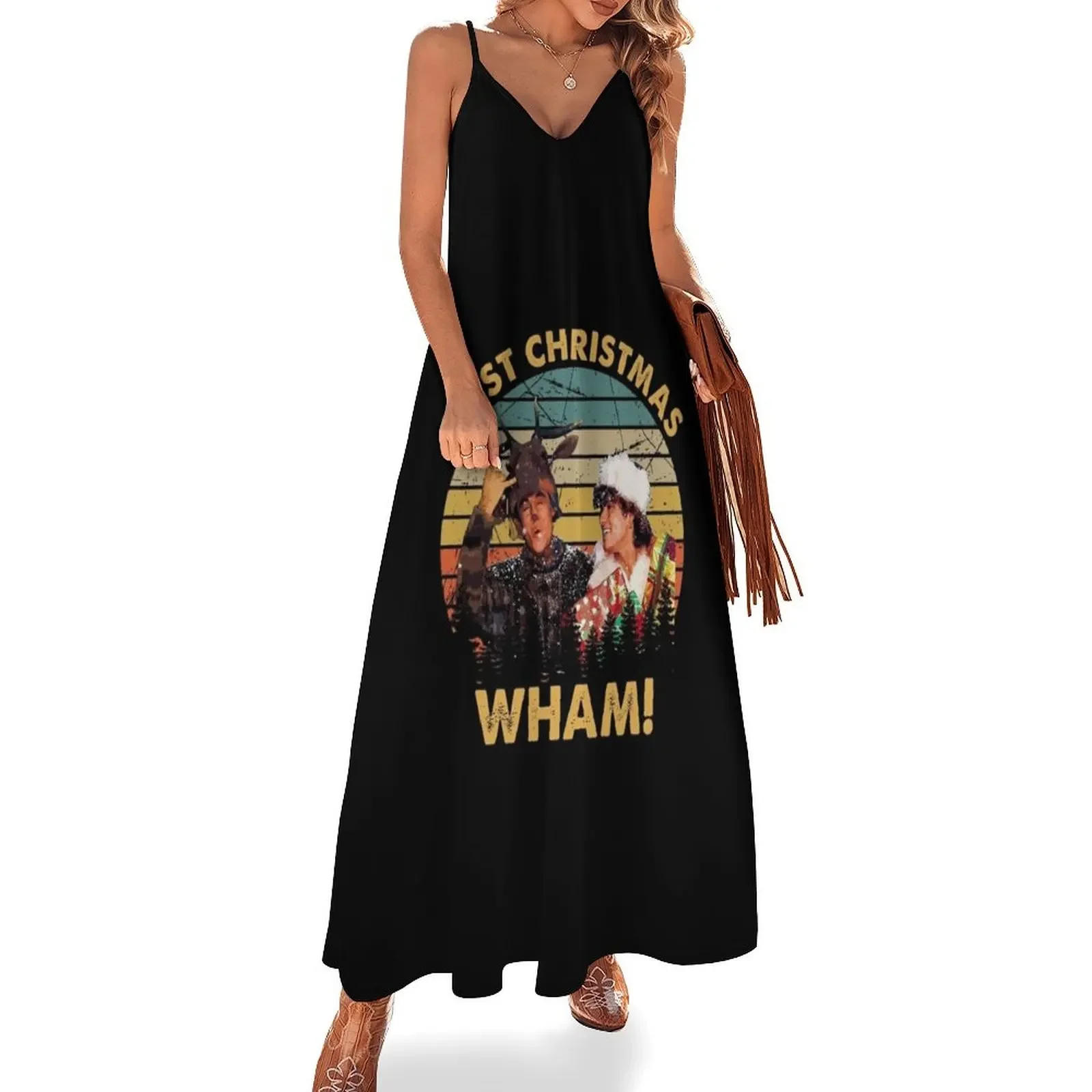 George Last Christmas Vintage Sleeveless Dress dresses for womens women clothes Dress
George Last Christmas Vintage Sleeveless Dress dresses for womens women clothes Dress