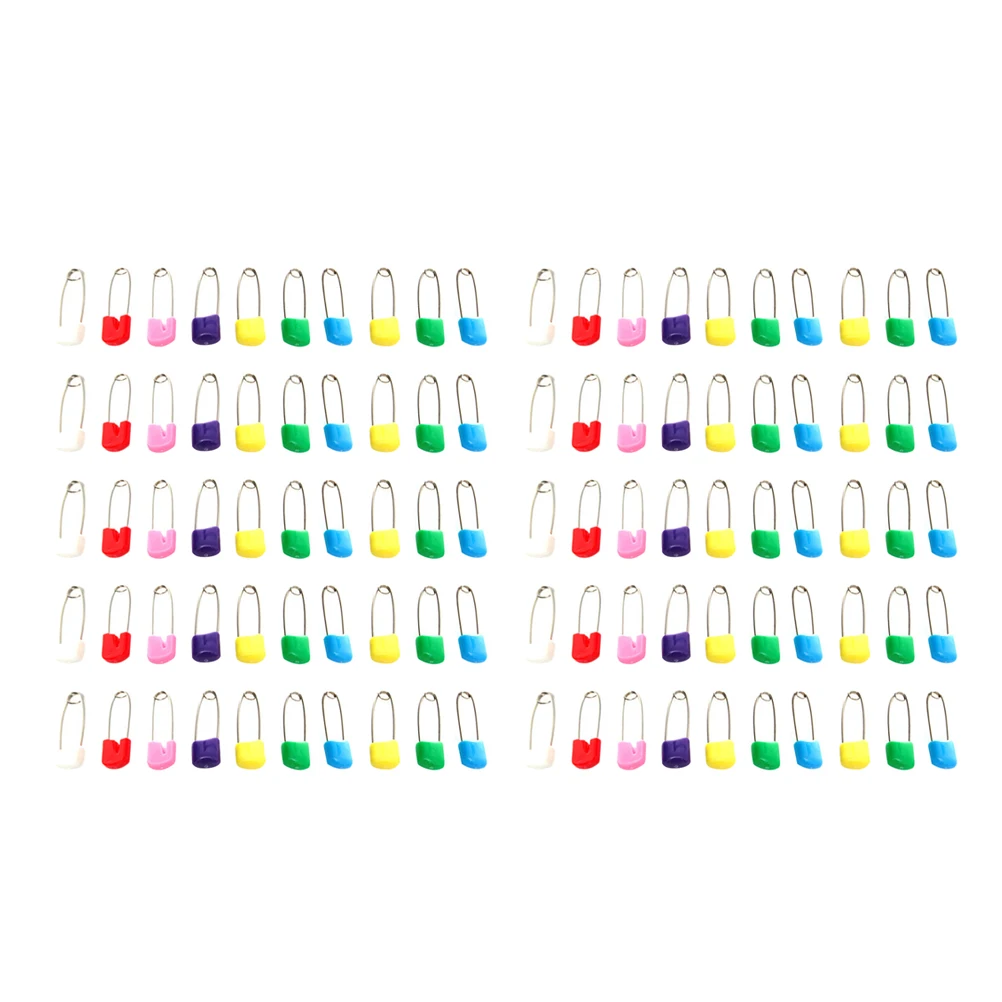 100 Pcs Baby Pin Colored for Newborn Clothes Pins Kid Diapers Safety Kids Household
100 Pcs Baby Pin Colored for Newborn Clothes Pins Kid Diapers Safety Kids Household