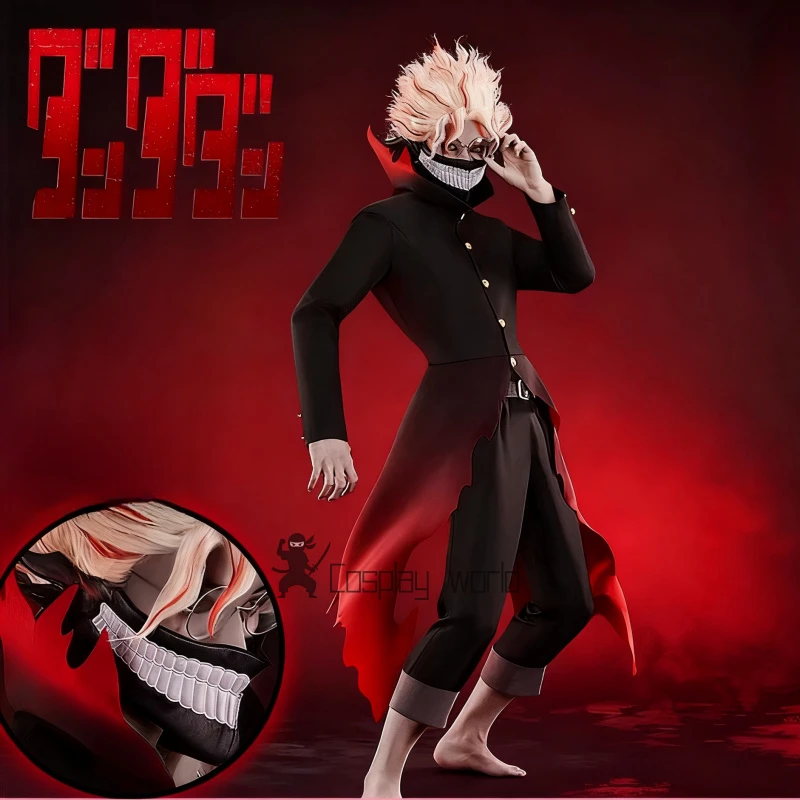 Новый аниме Dandadan Okarun Ken Takakura, карнавальный костюм, ролевая маска для мужчин, черная униформа, карнавальный наряд на Хэллоуин, костюм для вечеринки
Новый аниме Dandadan Okarun Ken Takakura, карнавальный костюм, ролевая маска для мужчин, черная униформа, карнавальный наряд на Хэллоуин, костюм для вечеринки