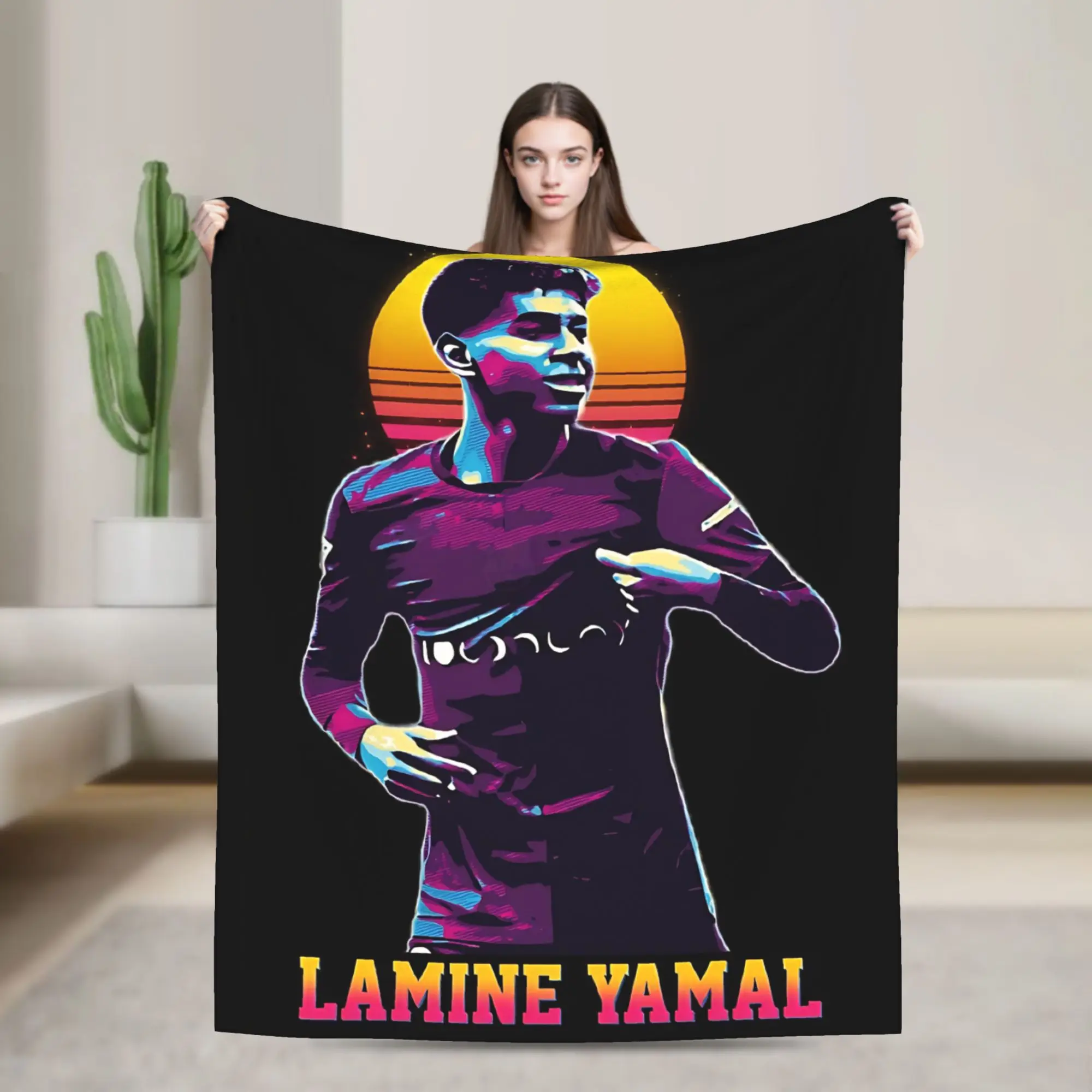 Lamine Y-Yamal Blanket Camping Flannel Throw Blanket For Outdoor Super Warm Design Quality Bedspread Gift
Lamine Y-Yamal Blanket Camping Flannel Throw Blanket For Outdoor Super Warm Design Quality Bedspread Gift