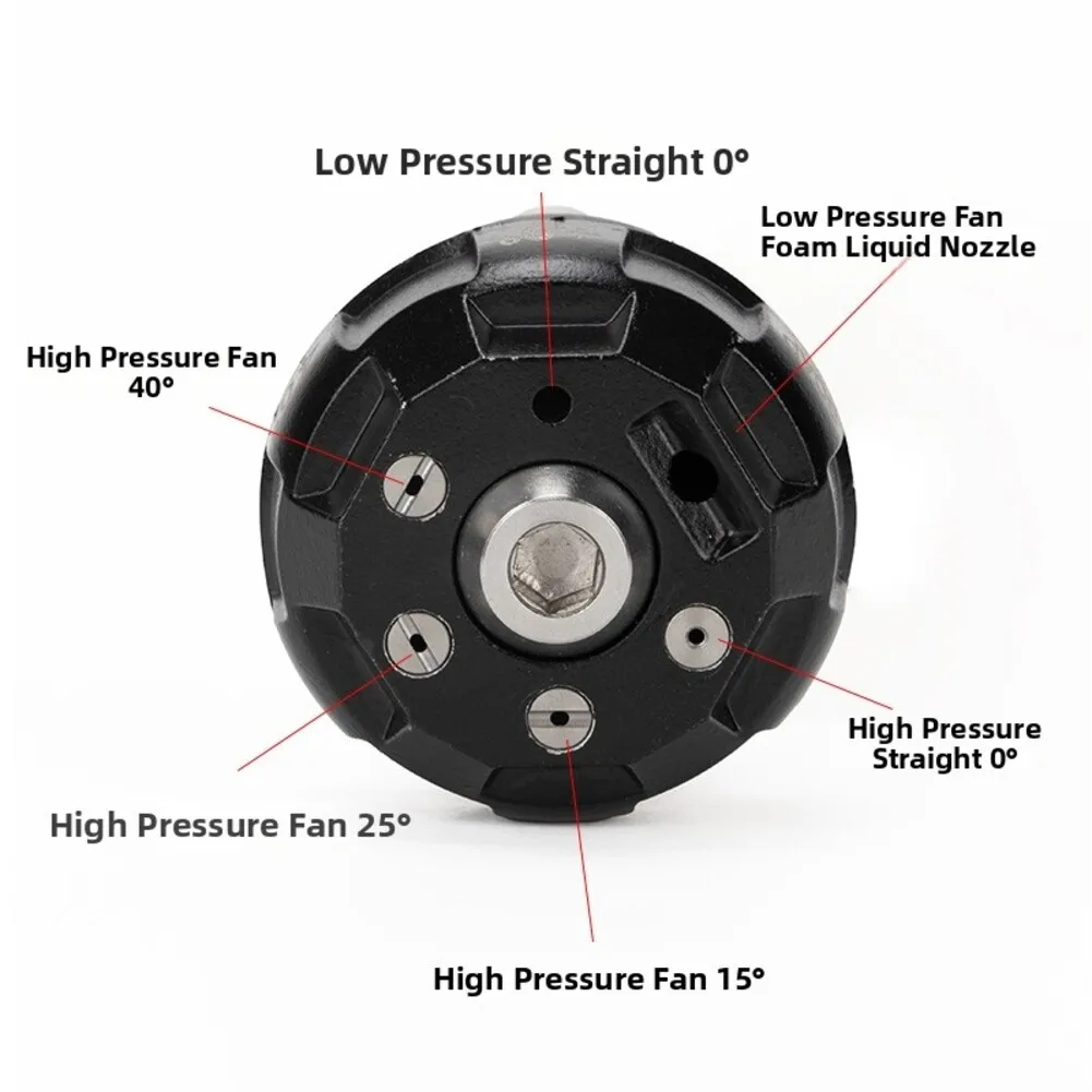 6 In 1 Pressure Washer Nozzle 4500 PSI With 1/4 Quick Connect For Karcher Stainless Steel Spray Tip Pressure Washer Accessory
6 In 1 Pressure Washer Nozzle 4500 PSI With 1/4 Quick Connect For Karcher Stainless Steel Spray Tip Pressure Washer Accessory
