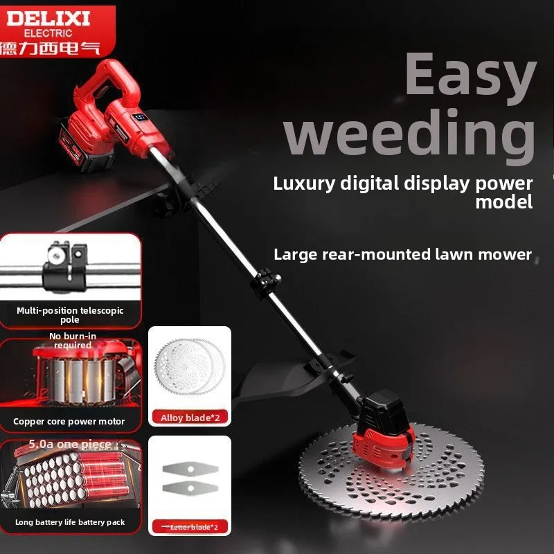 Газонокосилка бытовая, многофункциональная, на литиевой батарее, чудо-инструмент для ухода за газоном
Газонокосилка бытовая, многофункциональная, на литиевой батарее, чудо-инструмент для ухода за газоном