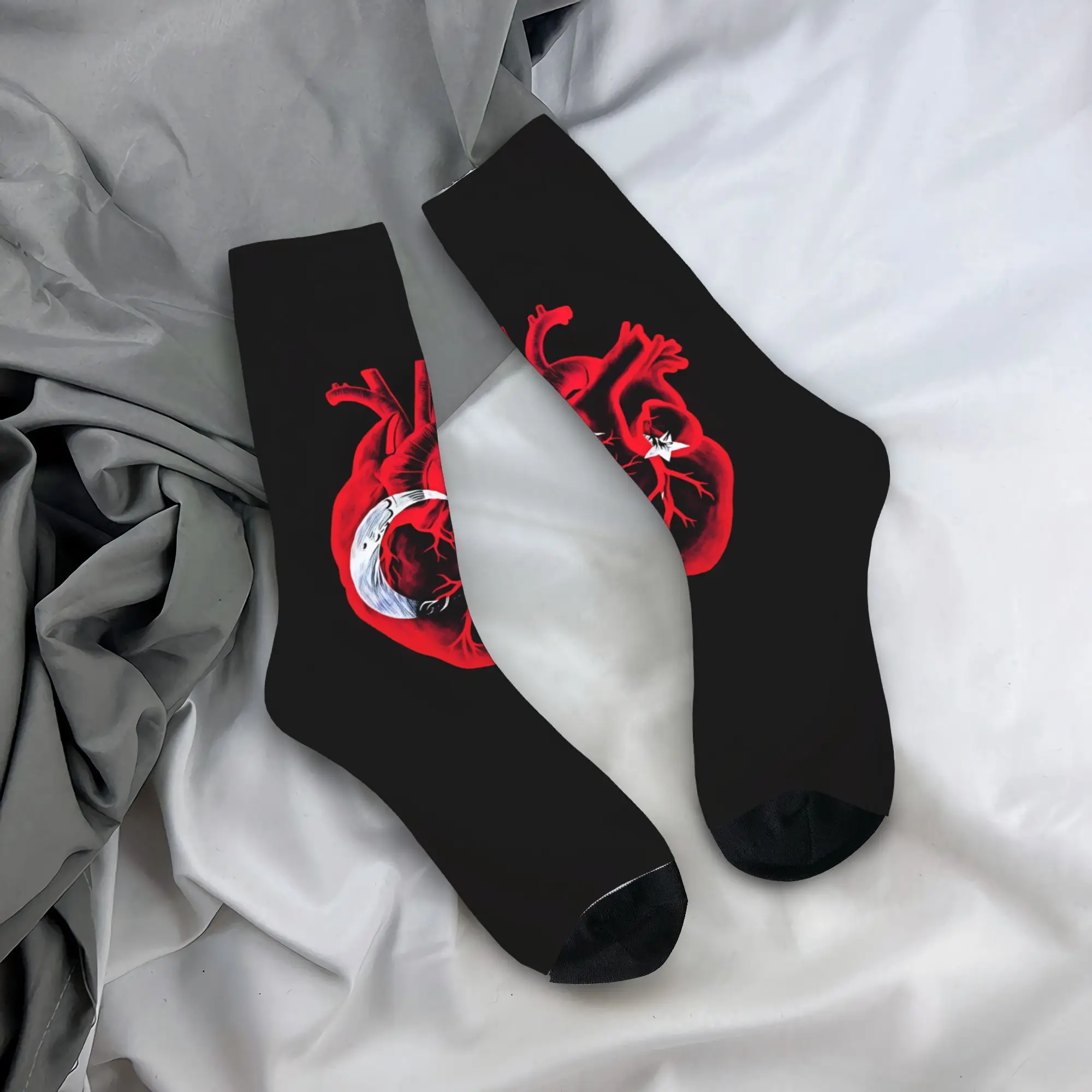 Men Socks The Republic Of Turkey Flag Stockings Spring Gothic Soft Socks Graphic Running Sports Anti Bacterial Socks
Men Socks The Republic Of Turkey Flag Stockings Spring Gothic Soft Socks Graphic Running Sports Anti Bacterial Socks