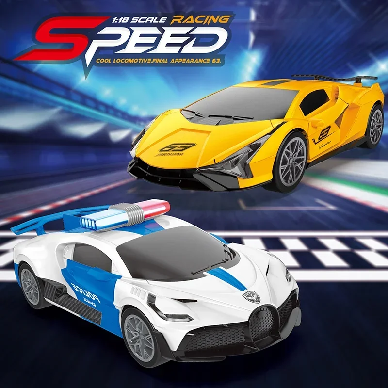 Electric Car Sports Racing Boy Car Toy Gift for Boys,Electric Police Car Toy Universal Wheel Transformation with Music Light
Electric Car Sports Racing Boy Car Toy Gift for Boys,Electric Police Car Toy Universal Wheel Transformation with Music Light