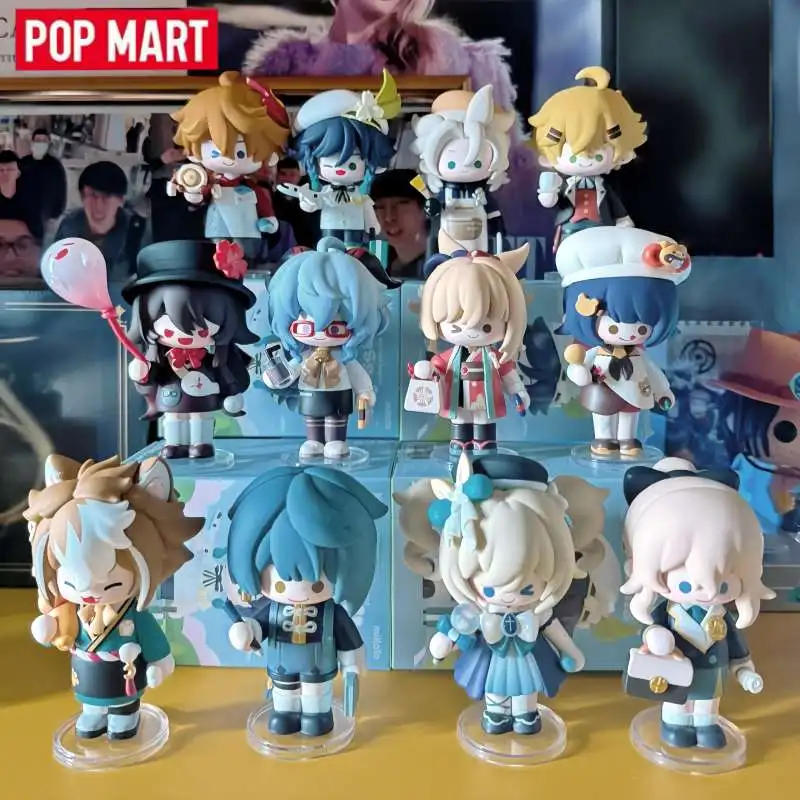 POPMART Genshin Impact Dress-Up Dreams Series слепая коробка ПВХ/АБС-пластик фигурка чиби Коллекционная игрушка для фанатов и игрушка в подарок на день рождения
POPMART Genshin Impact Dress-Up Dreams Series слепая коробка ПВХ/АБС-пластик фигурка чиби Коллекционная игрушка для фанатов и игрушка в подарок на день рождения