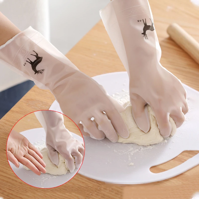 3 Pairs Waterproof Rubber Gloves Latex Dishwashing Gloves Kitchen Durable Cleaning Housework Chores Dishwashing Tools
3 Pairs Waterproof Rubber Gloves Latex Dishwashing Gloves Kitchen Durable Cleaning Housework Chores Dishwashing Tools