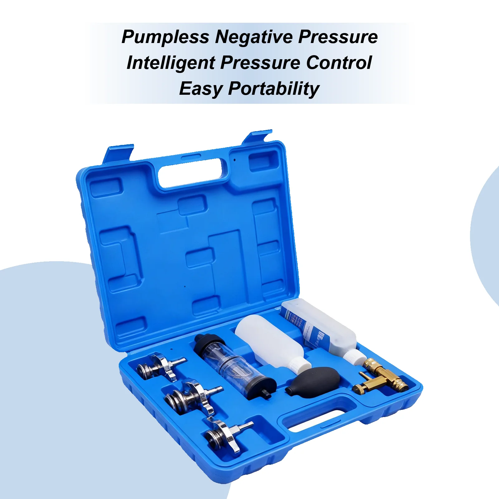 Комплект тестера утечки прокладки головки, инструмент для тестирования автомобиля, автомобильный тестер утечки для автомобиля, грузовика, дорожного трактора, экскаватора, ремонта двигателя
Комплект тестера утечки прокладки головки, инструмент для тестирования автомобиля, автомобильный тестер утечки для автомобиля, грузовика, дорожного трактора, экскаватора, ремонта двигателя