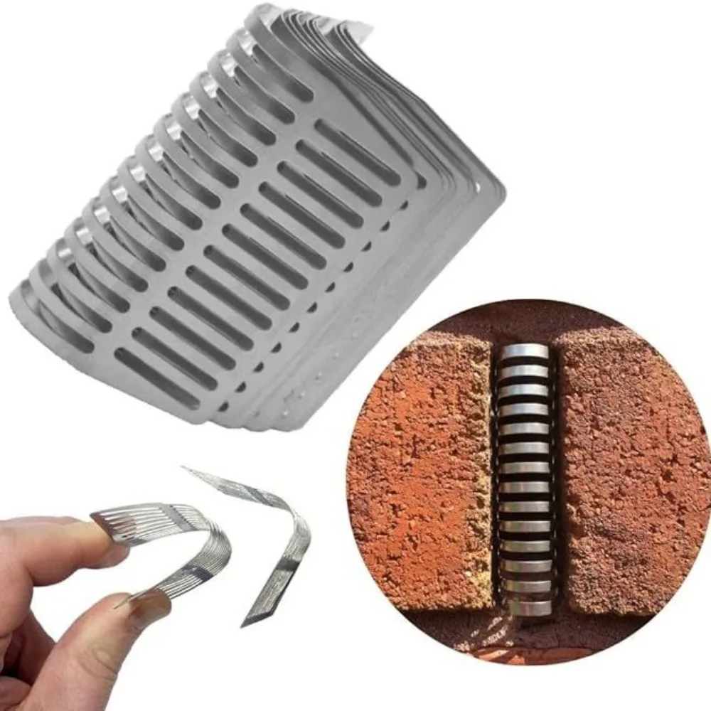 5pcs/set Stainless Steel Weep Hole Covers Anti-blocking Corrosion Resistant Weep Hole Vent Covers Brick Wall Floor Drain Mat
5pcs/set Stainless Steel Weep Hole Covers Anti-blocking Corrosion Resistant Weep Hole Vent Covers Brick Wall Floor Drain Mat