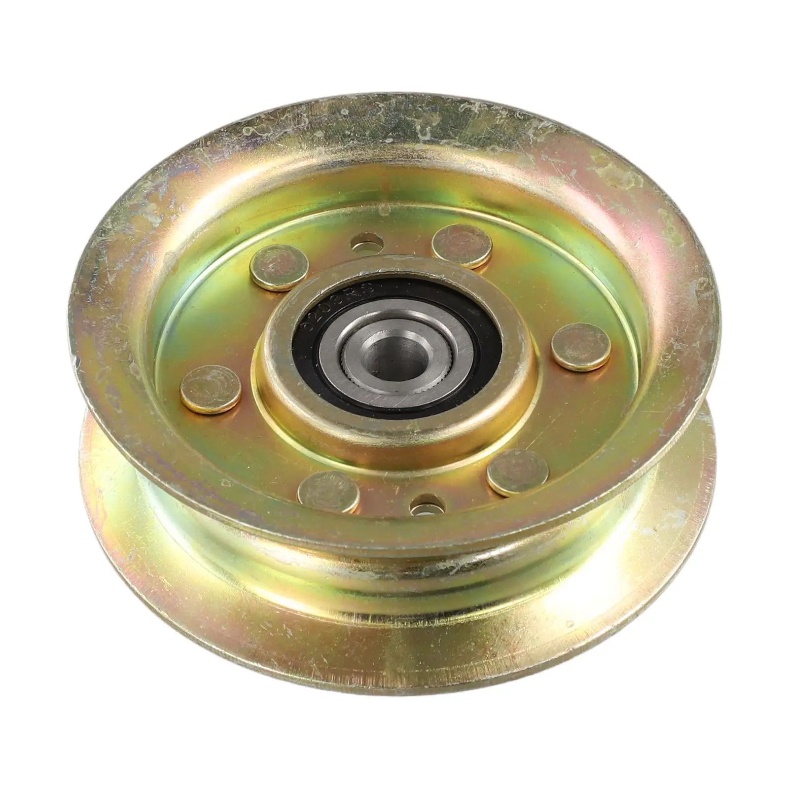 For Craftsman's lawn mower flat idler pulley replacement designed to fit various models using part number 532173437
For Craftsman's lawn mower flat idler pulley replacement designed to fit various models using part number 532173437