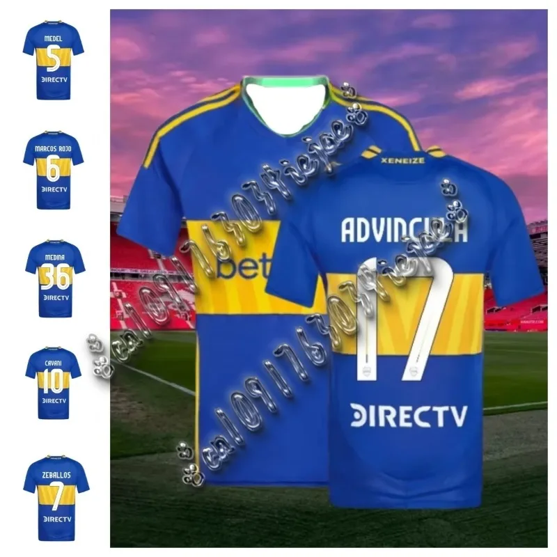 3D классическая ретро хит продаж Boca Juniors Jersey мужская спортивная повседневная футболка с короткими рукавами удобная модная версия игрока топ
3D классическая ретро хит продаж Boca Juniors Jersey мужская спортивная повседневная футболка с короткими рукавами удобная модная версия игрока топ